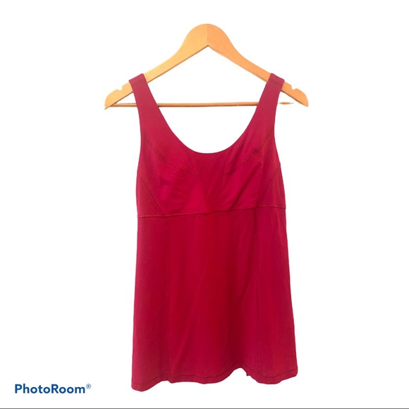 Lululemon Wrappers Delight Tank Top Red 8 Loose - Picture 3 of 10